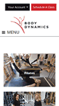 Mobile Screenshot of bodydynamics.net