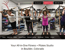 Tablet Screenshot of bodydynamics.net